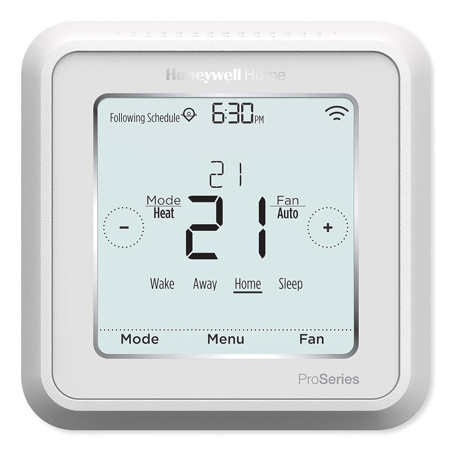Honeywell TH6220WF2006/U Lyric T6 Pro Wi-Fi Programmable Thermostat with Stages Up to 2 Heat/1 Cool Heat Pump or 2 Heat/2 Cool Conventional