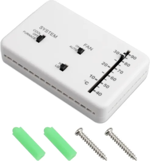 RV Thermostat, RV Analog Thermostat Replacement for RV Camper 3106995.032 12V DC(Cool Only/Furnace)