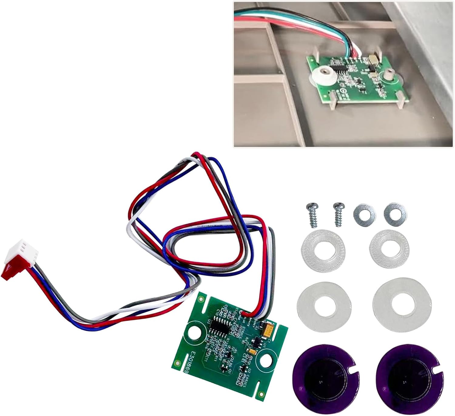 98544C 56328C Bottle Filler Kit Infrared with Thermostat and Wiring Replacement for 98532C Parts Thermostat