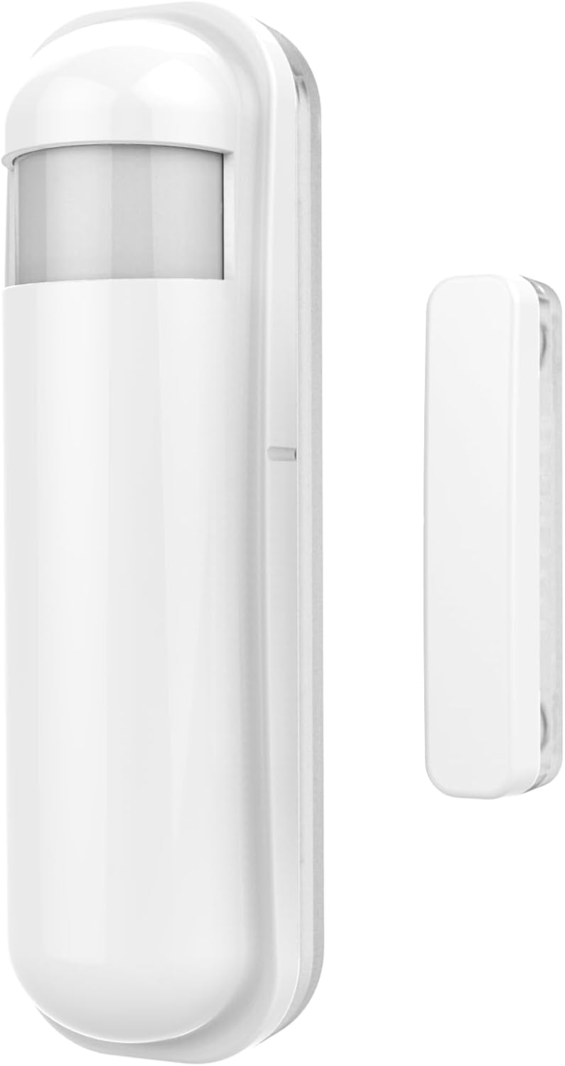 Philio 4-in-1 Slim Z-Wave Multisensor Motion, Door/Window Contact, Light and Temperature Sensor - Works with EzloPlus, HomeAssistant, SmartThings and Other Z-Wave Hubs.
