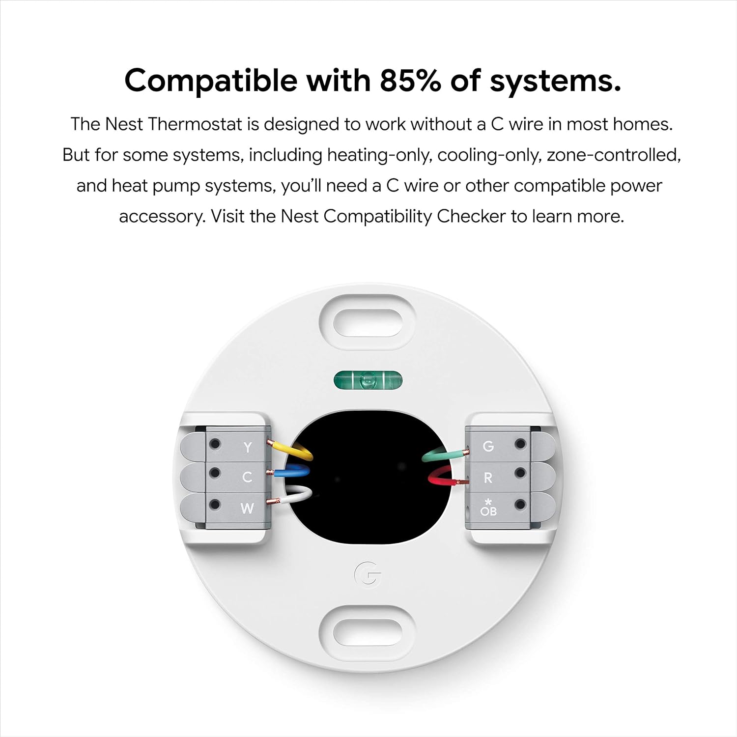 Nest Thermostat - Smart Thermostat for Home - Programmable Wifi Thermostat - Charcoal