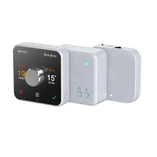 Hive Thermostat for Heating & Hot Water Control (Conventional Boilers), With Hive Nano 3 Hub, White, A Conventional Boiler is Required