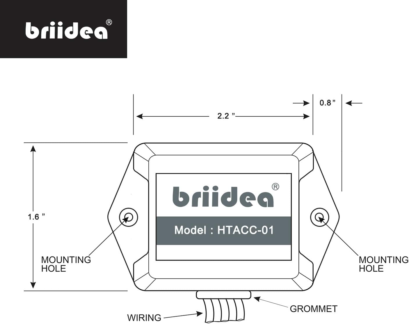 Add-A-Wire Accessory, Briidea Common Wire Kit for All 24VAC Thermostats (4 to 5 wires), White