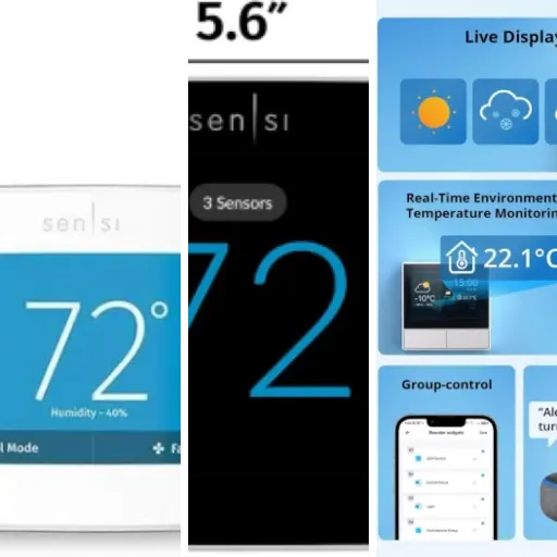 Top Smart thermostats with color display